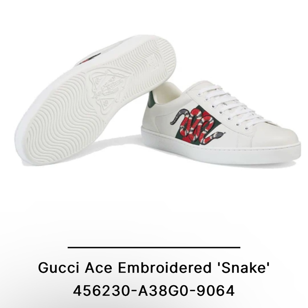 gucci snake shoes